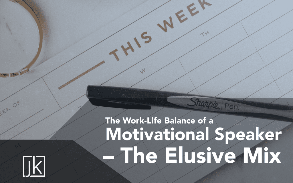weekly planner and a pen for Jahan Kalantar's journal about work-life balance