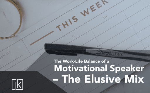 weekly planner and a pen for Jahan Kalantar's journal about work-life balance